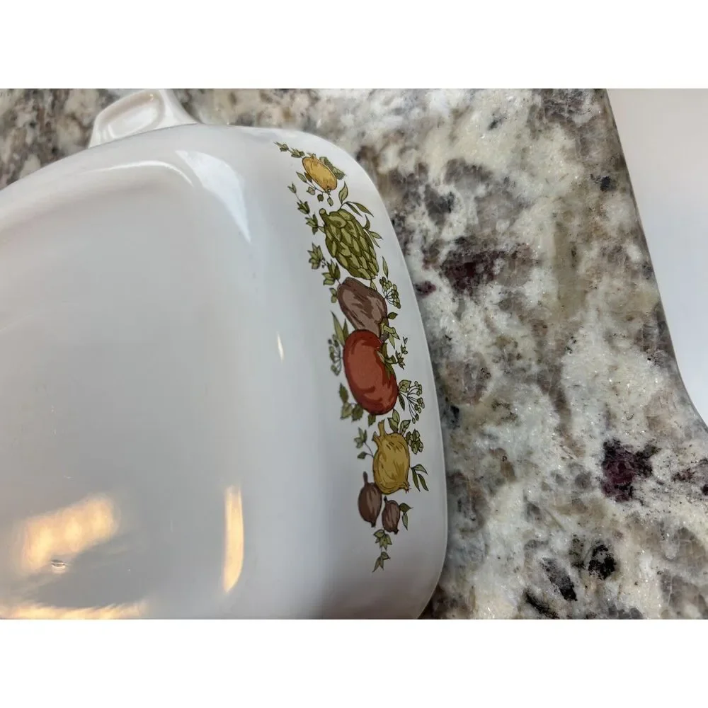 Vintage Corning Ware Spice of Life Small Casserole P-43-B 2 3/4 Cup